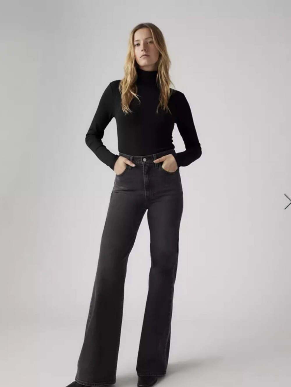 Levis Ribcage Bell Jeans